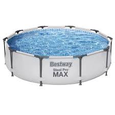 PISCINA REDONDA C/ET. METALICA 4.678LTS. STEEL PRO. BESTWAY