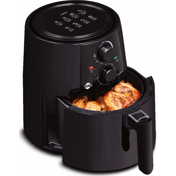 AIR FRYER TOKYO FRIGGE 3.5L 200"C ANTIADHERENTE TOKYO, imagen 3