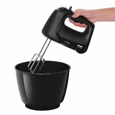 BATIDORA MINI CHEF PORTATIL ARNNO CON BOWLS 4L NEGRO