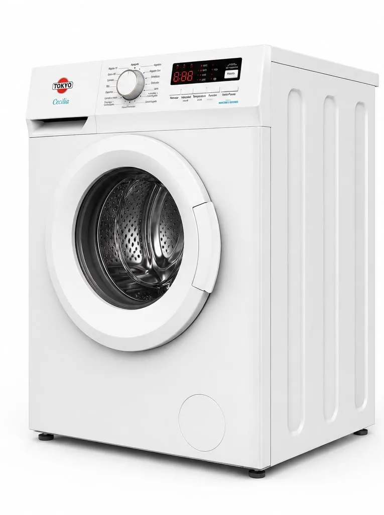 LAVARROPAS AUTOMATICA TOKYO CECILIA CLEAN MAS 6KG, imagen 3