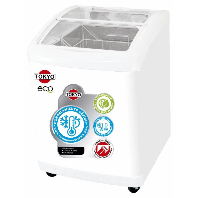 CONGELADOR P/HELADOS TOKYO TCONH220R 132NET.