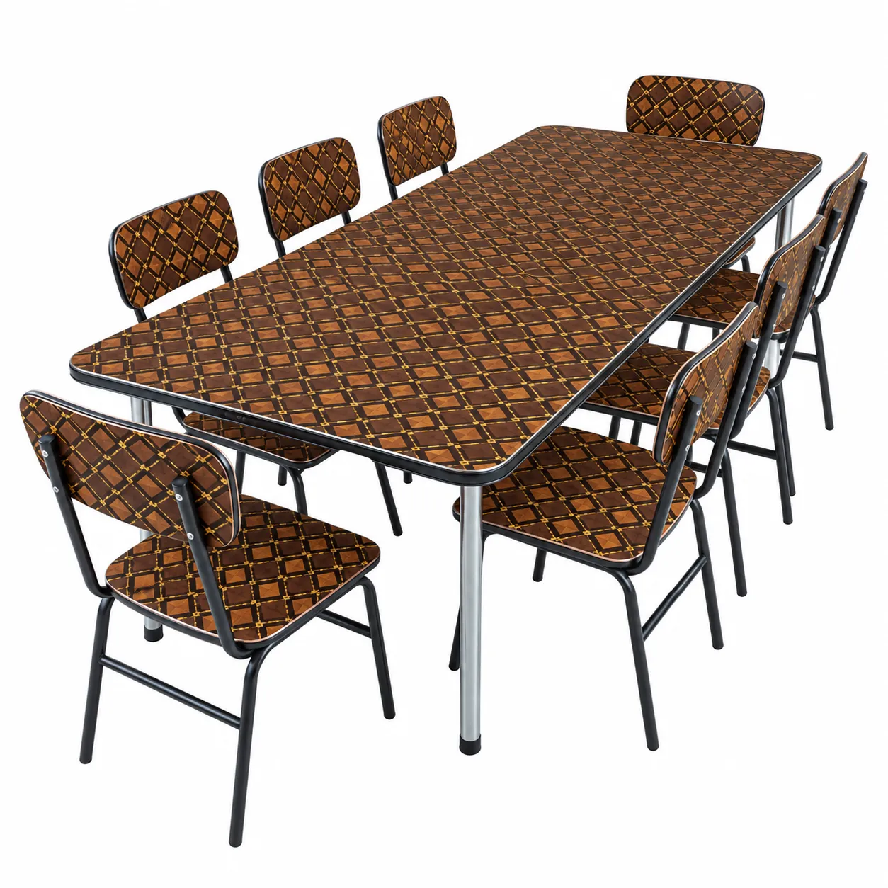 JUEGO COMEDOR FORMICA DE 8 RECTANGLO