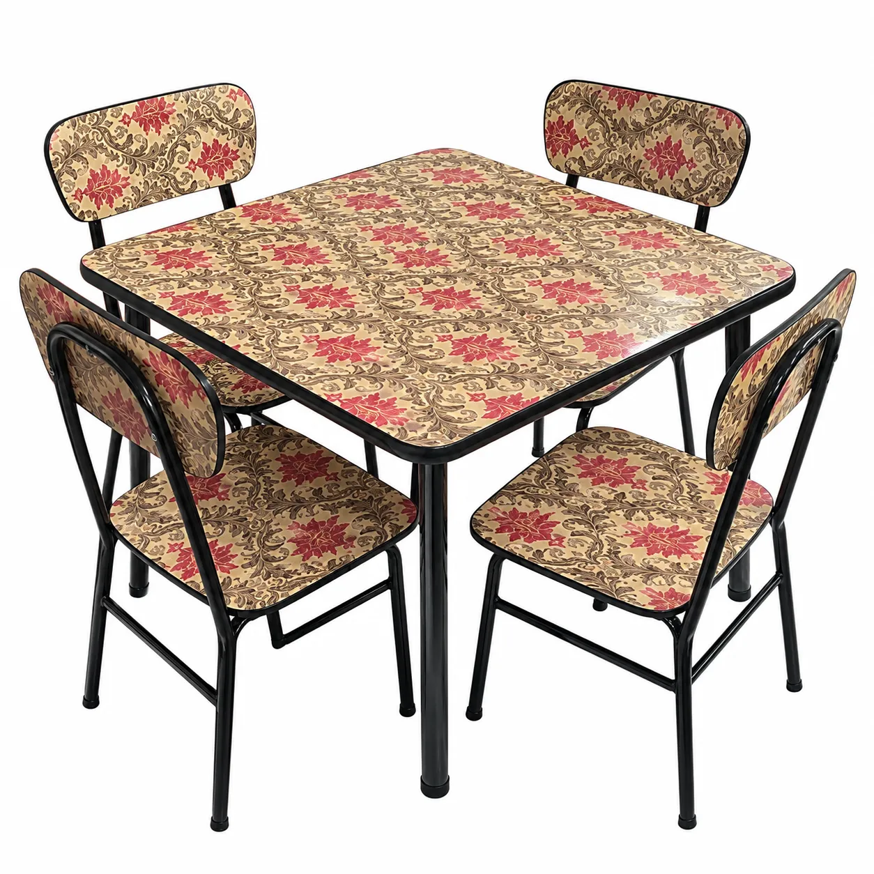 JUEGO COMEDOR FORMICA DE 4 CUADRADO