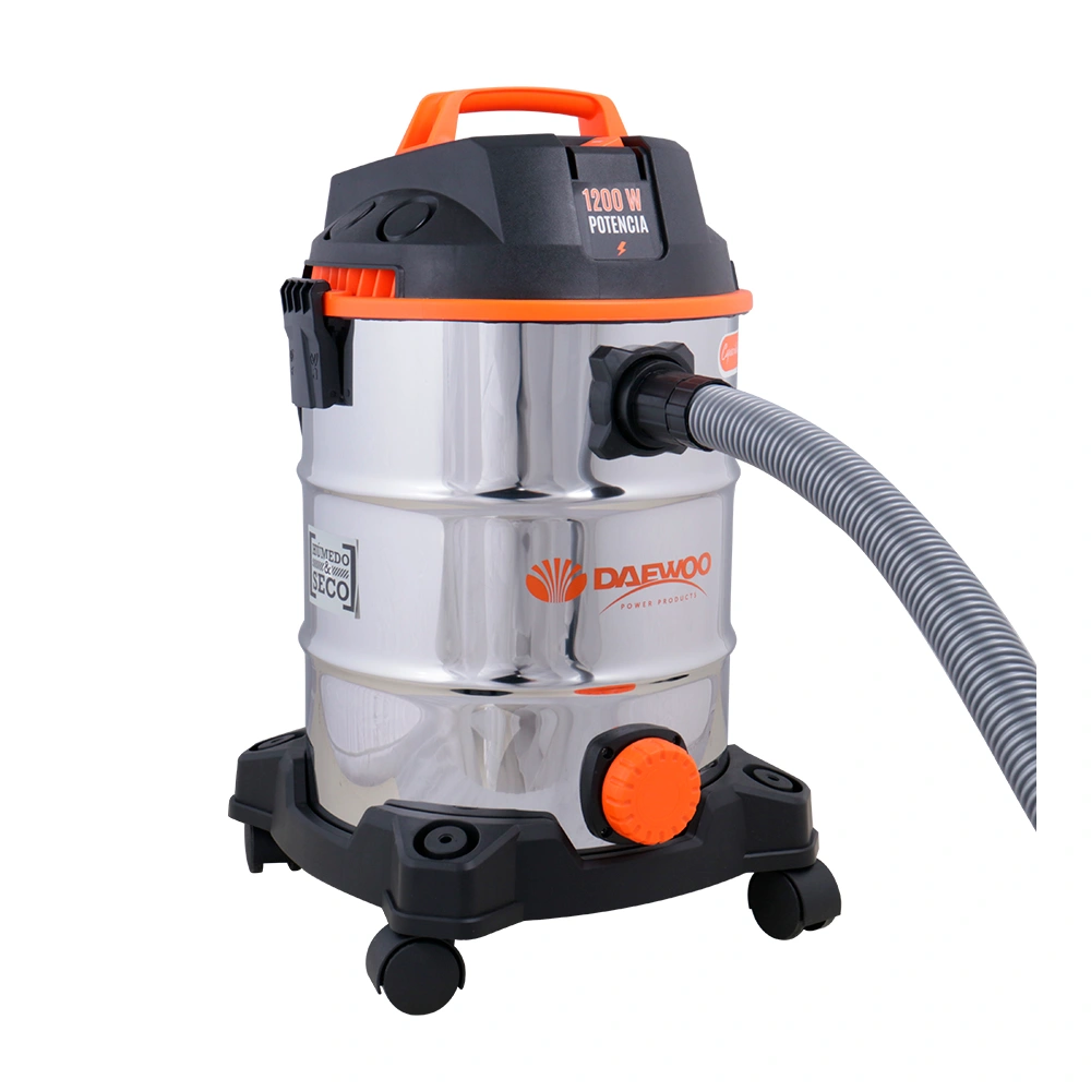 ASPIRADORA DAEWOO INOX 1200W 30L AG-PO