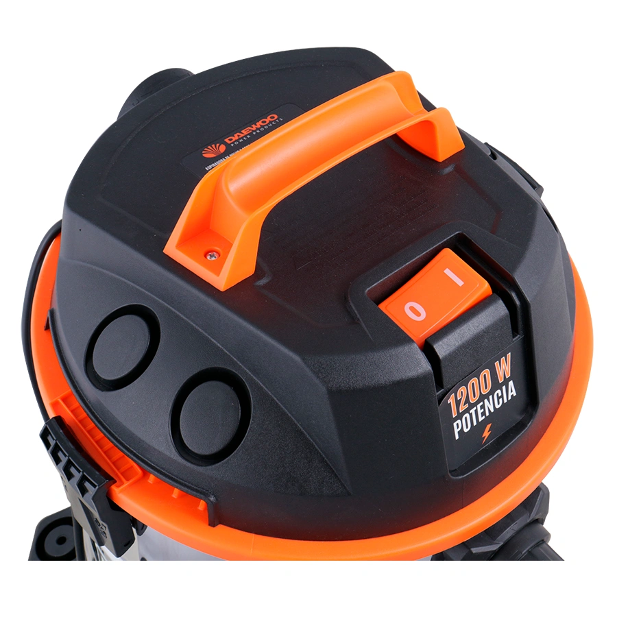 ASPIRADORA DAEWOO INOX 1200W 30L AG-PO, imagen 3