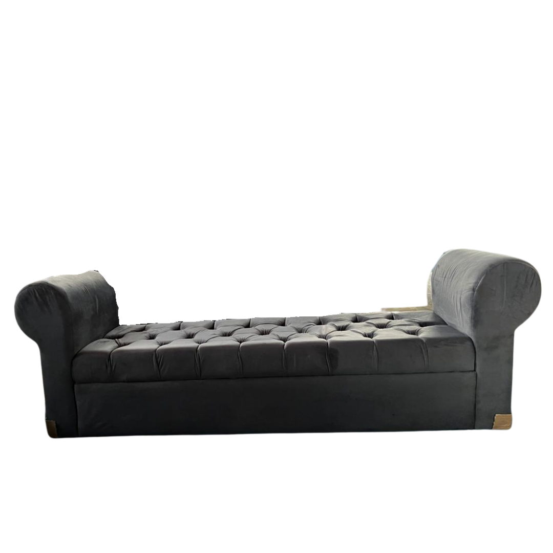 RECAMIER 1,60 GRIS