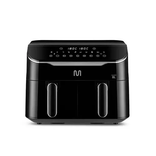 FREIDORA SIN ACEITE 8 LITROS 2500W 220V NEGRO