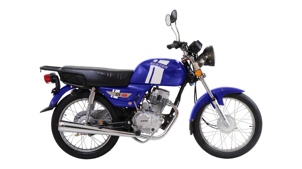 MOTO KENTON GL 125 COLOR AZUL
