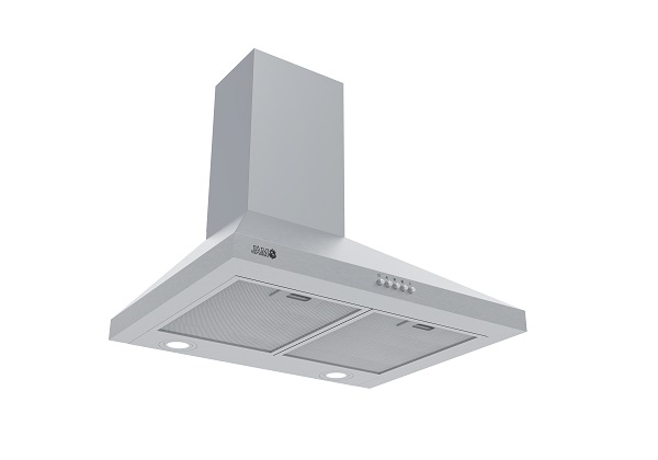 CAMPANA EXTRACTORA JAM 60CM INOX 60A15-3VEL/ LUZ LED - 900M3/H FILTRO DE CARBON