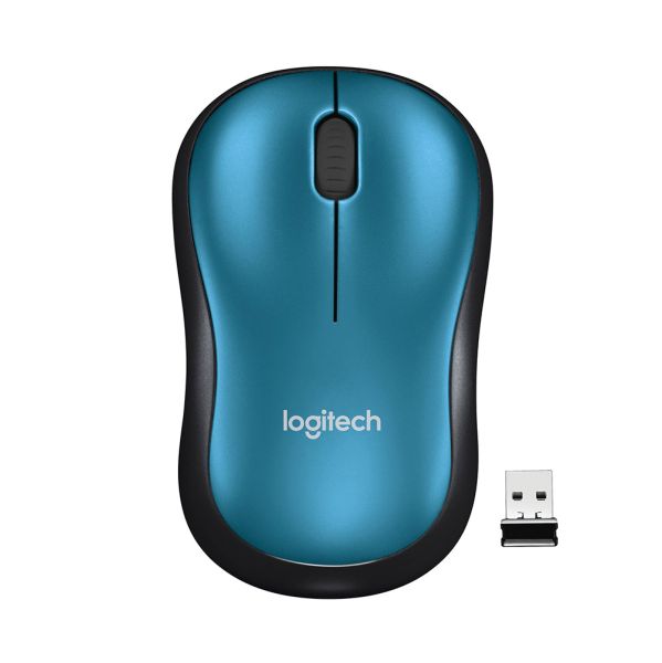 MOUSE LOGITECH M185 2.4 GHZ USB AZUL 910-003636