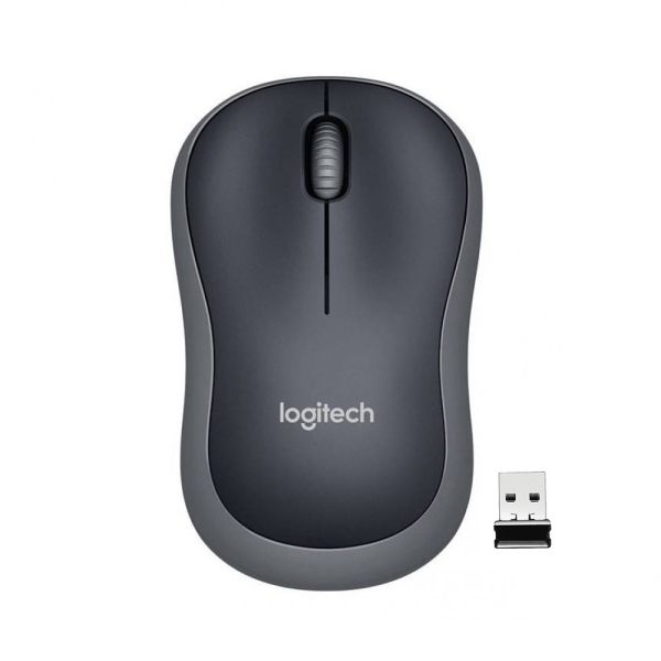 MOUSE LOGITECH M185 2.4 GHZ USB GRIS-NEGRO