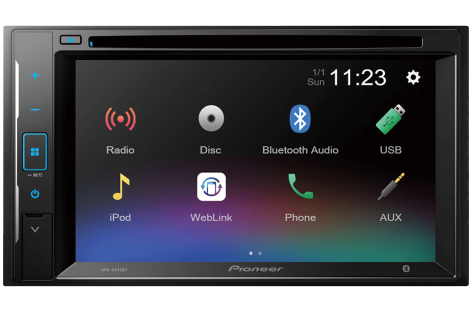 CAR AUDIO PIONEER AVH-A245BT 6.2"