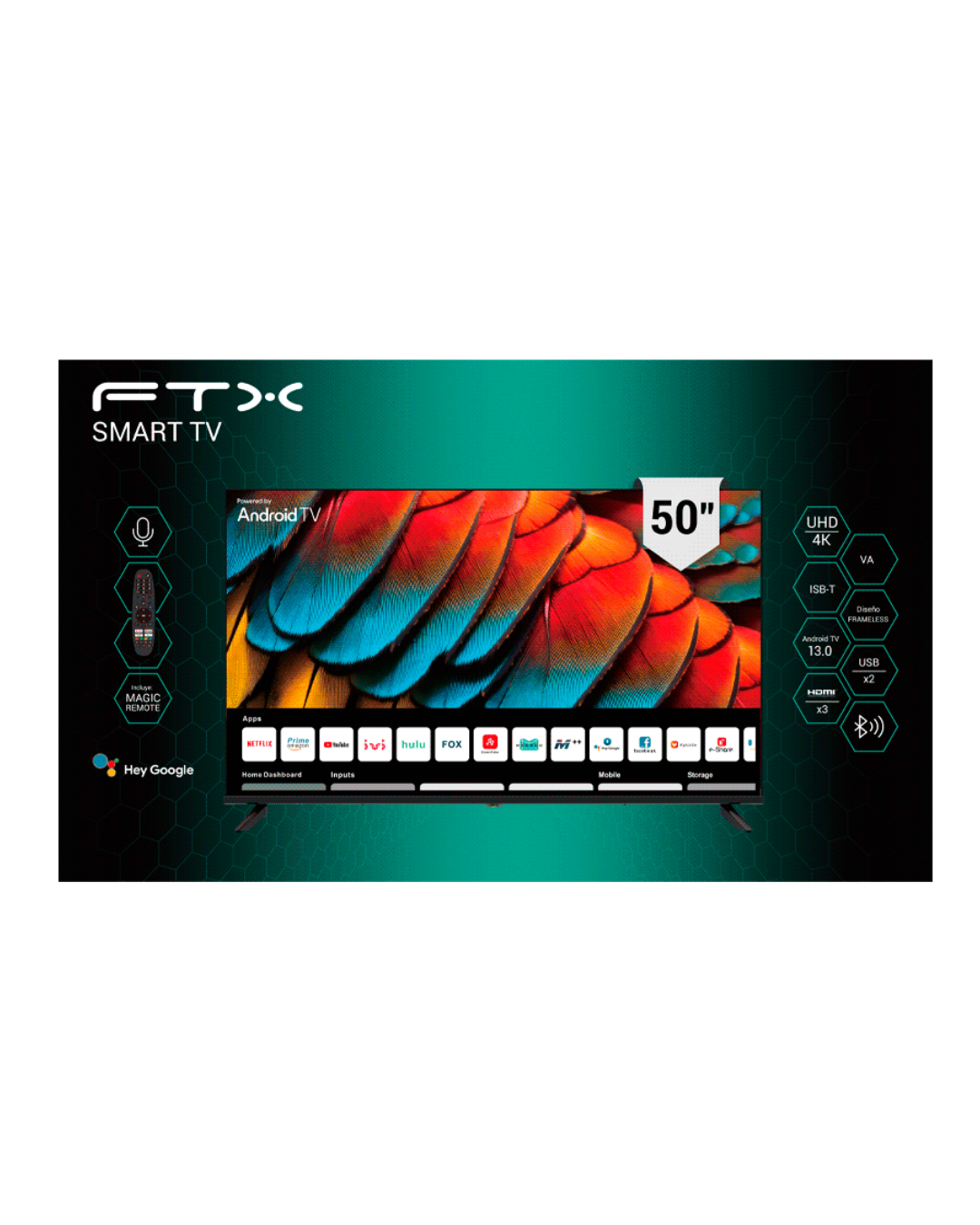 TV SMART DE 50 FTX