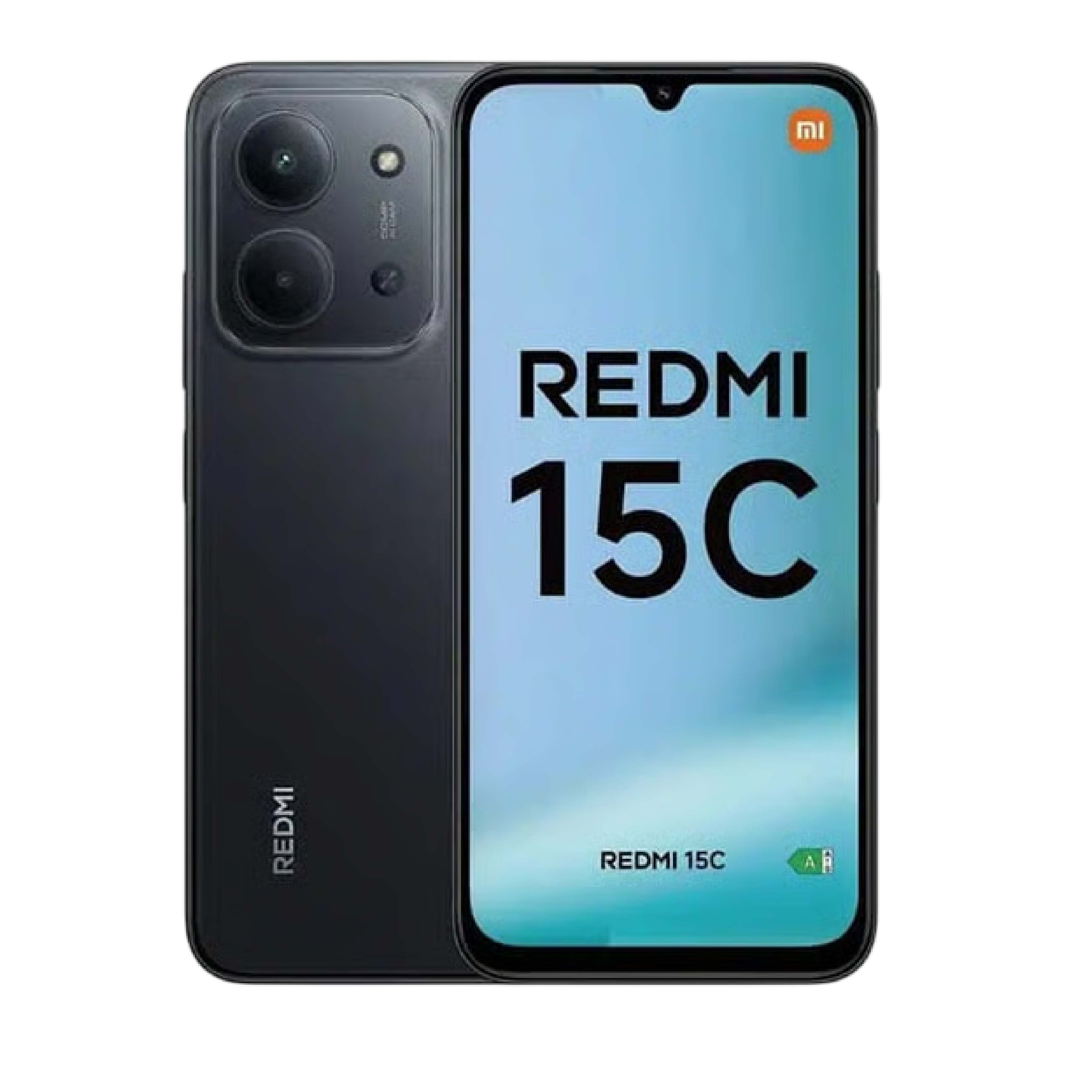 CELULAR XIAOMI REDMI 15C LTE DUAL 256GB/8GB RAM MIDNIGHT BLACK