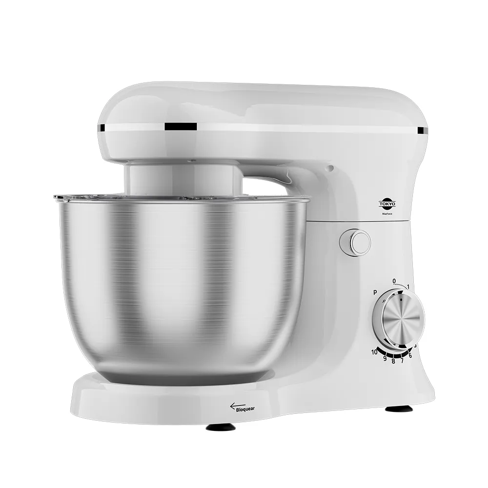 BATIDORA PLANETARIA MAXFORCE TOKYO BLANCA 10 VEL BOWL INOX 5LT 1500W, imagen 1