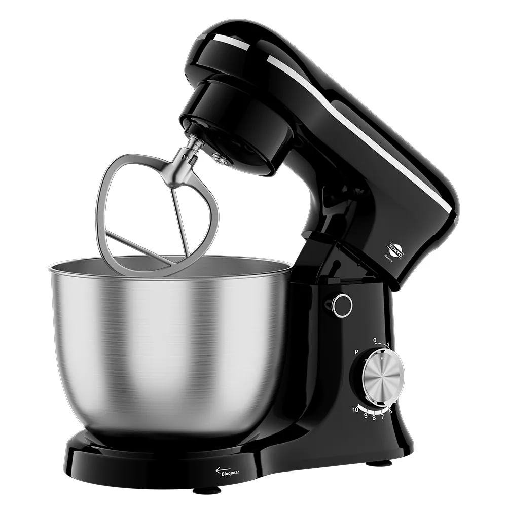 BATIDORA PLANETARIA MAXFORCE TOKYO NEGRA 10 VEL BOWL INOX 5LT 1500W, imagen 2