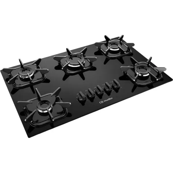 ANAFE MUELLER 5H TRI/LLAM NEGRO COOKTOP, imagen 3
