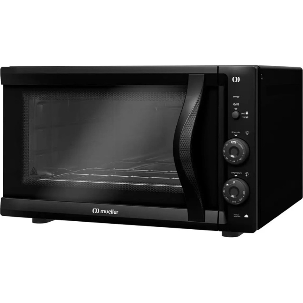 HORNO ELECTRICO MUELLER SONETTO NEGRO MFB50F