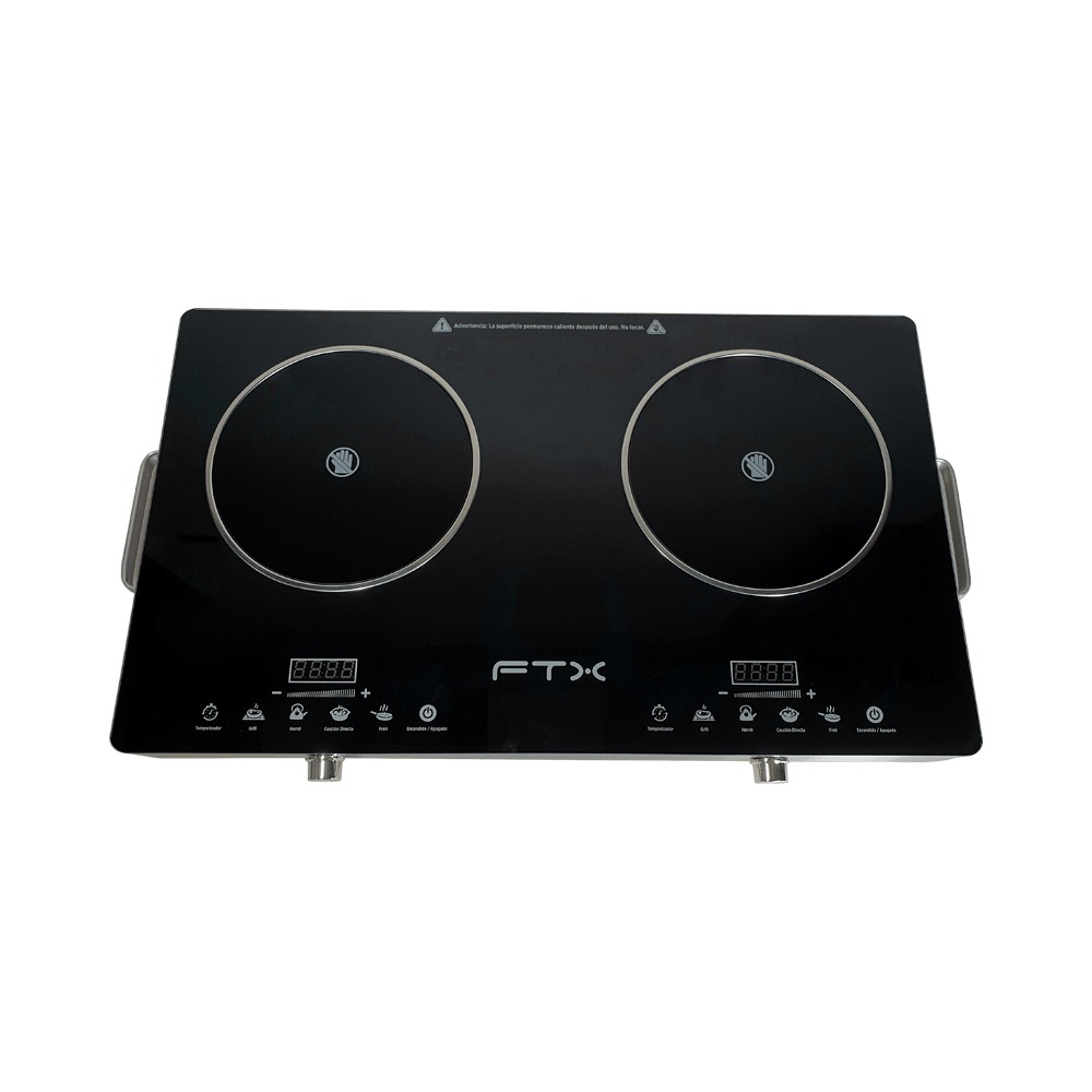 PLACA VITRO FTX 7000W 2HORN NEGRO FEC-2H