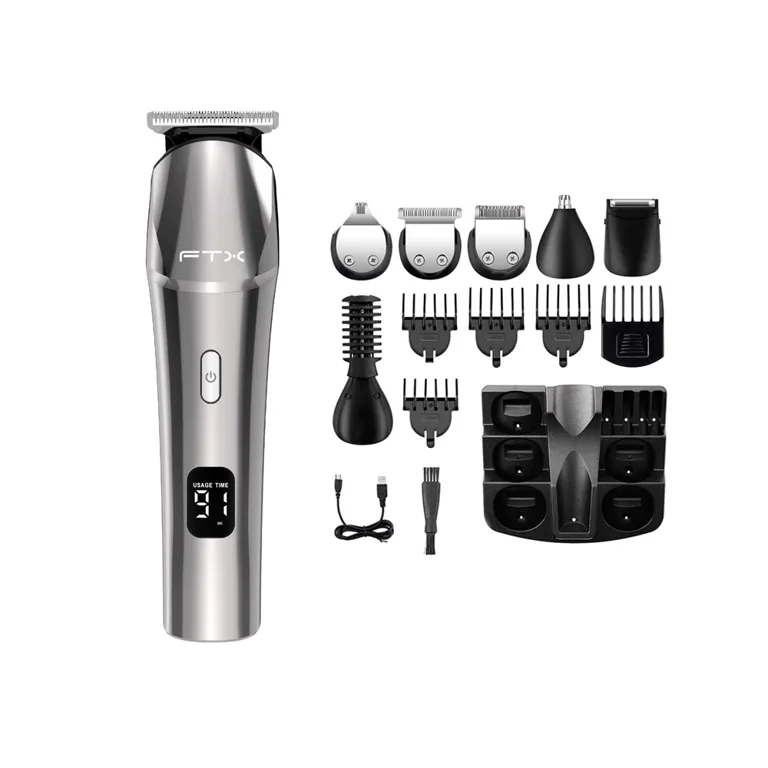 AFEITADORA INALAMBRICA FTX 20EN1 PLATA ESH-601