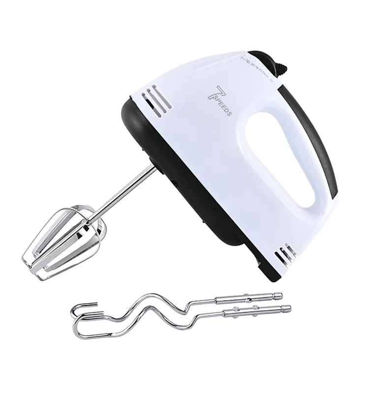 BATIDORA BASICA DE MANO C/AMASADOR Y BATIDOR 100W 7 VEL C-615-1