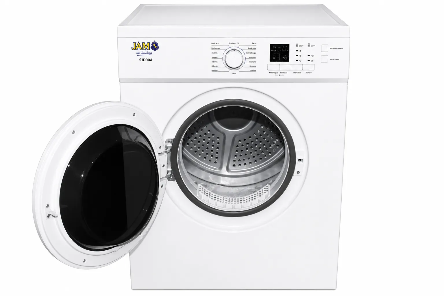 SECARROPAS JAM SJD90A DE 9KG COLOR BLANCO, imagen 4