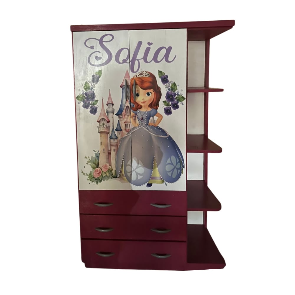 ROPERO INFANTIL NIÑA PRINCESA SOFIA