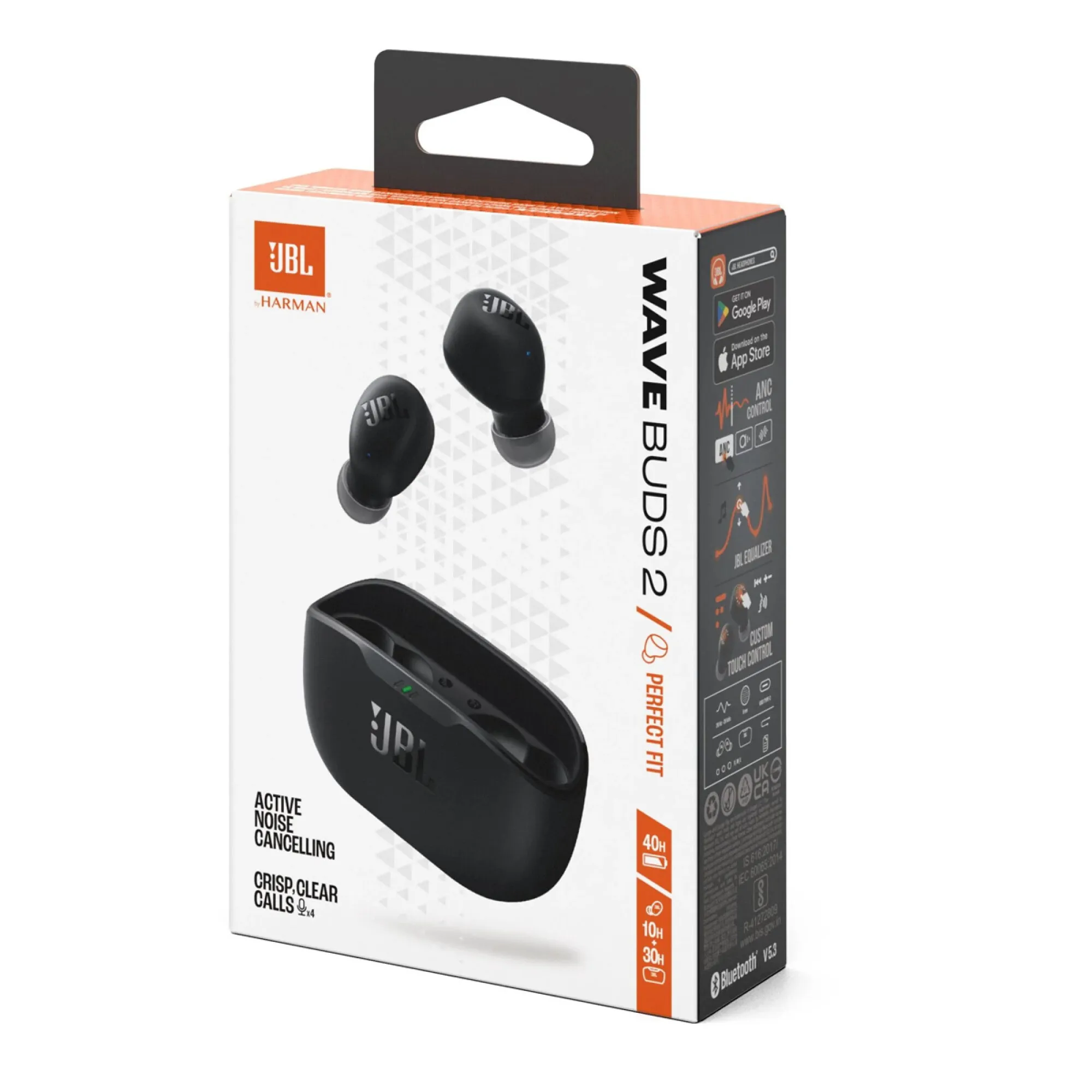 AURICULAR JBL WAVE BUDS 2 NEGRO