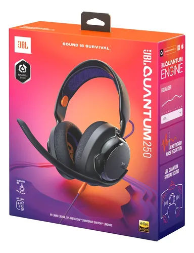 AURICULAR JBL GAMING QUANTUM 250 NEGRO
