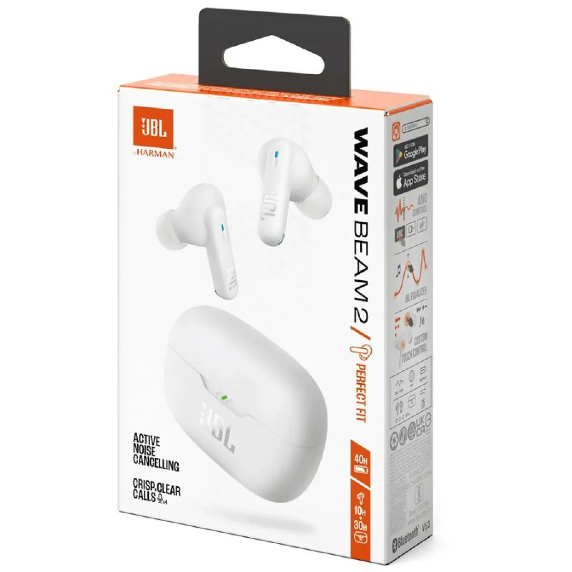 AURICULAR JBL WAVE BEAM 2 BLANCO