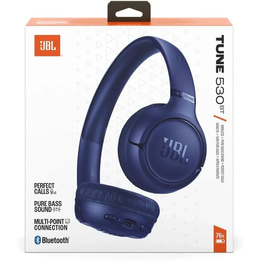 AURICULAR JBL TUNE 530BT AZUL