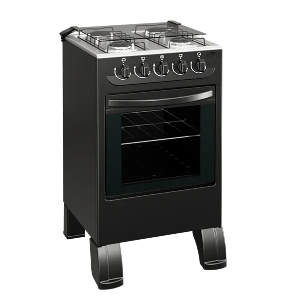 COCINA 4H MBARETE NEW ABBATEC NEGRO, imagen 2