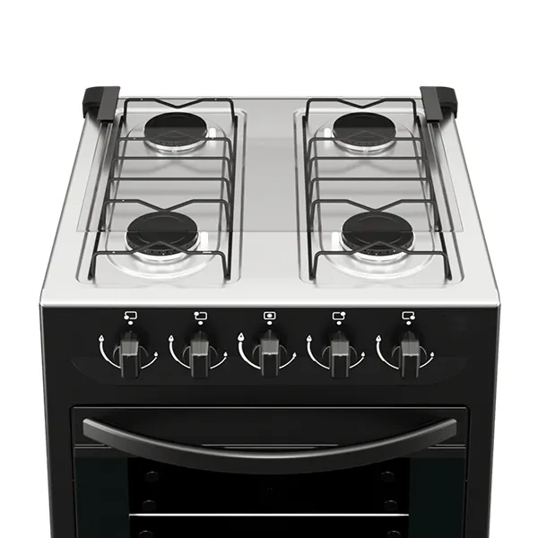 COCINA 4H MBARETE NEW ABBATEC NEGRO, imagen 3