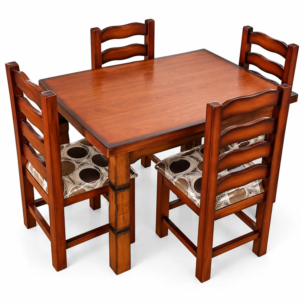 JUEGO DE COMEDOR DE 4 SILLAS YBYRA PYTA