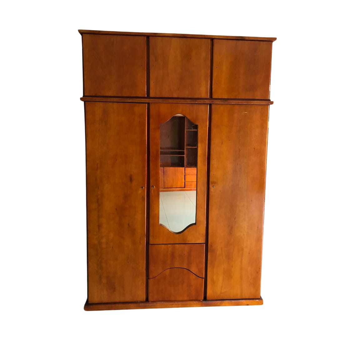 ROPERO DE MADERA DE 3P ENCHAPADO