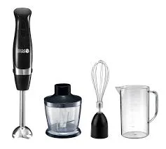 MIXER RJAM HB101 3 EN 1 NEGRO/INOX 600W