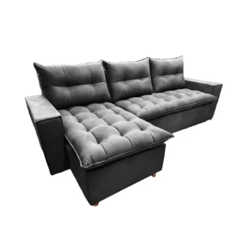 LIVING JB KALA 2PZ COLOR GRIS METAL