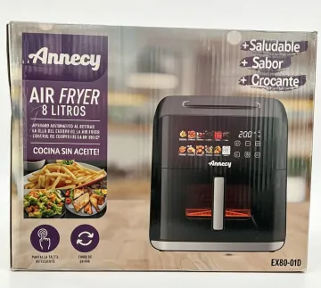 AIR FRYER 8L 1800W TACTIL C/VISOR ANNECY EX80-01D
