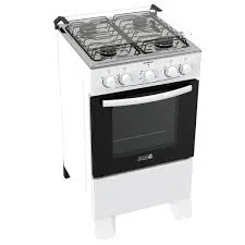 COCINA A GAS JAM DE 4H ESTANDAR BLANCO