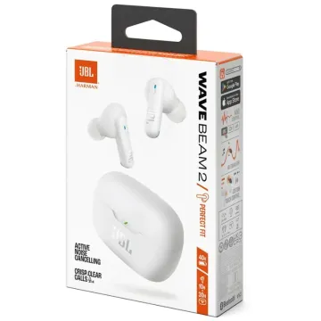 AURICULAR JBL WAVE BEAM 2 BLANCO