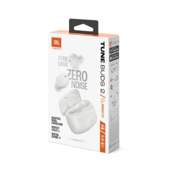 AURICULAR JBL TUNE BUDS 2 TWS NC BT BLANCO
