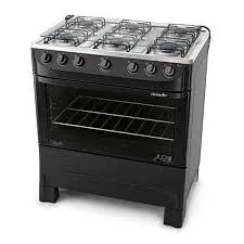 COCINA MUELLER DE 6H MODERATTOSCP GRIS/NEGR