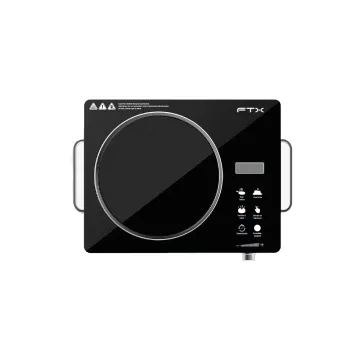 PLACA VITRO FTX 3500W 1HORN NEGRO FEC-1H