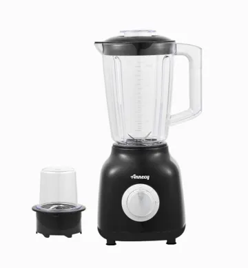 LICUADORA 2 EN 1 JARRA DE PLASTICO 1,5L 2 VELOCIDADES 300W ANNECY NEGRO
