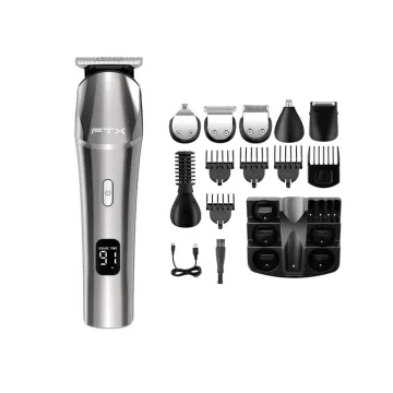 AFEITADORA INALAMBRICA FTX 20EN1 PLATA ESH-601