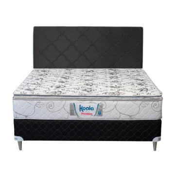SOMIER KOALA PREMIUM 160*200  CON CABECERA SIN MESITAS