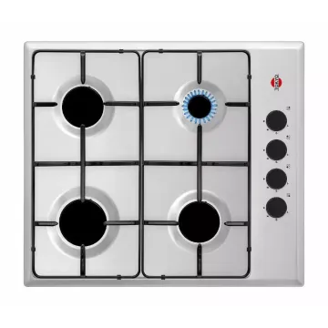ANAFE A GAS TOKYO ANKA INOXIDABLE 4 HORNALLAS ENCEND