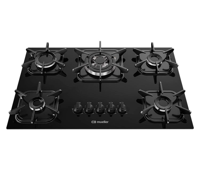 ANAFE MUELLER 5H TRI/LLAM NEGRO COOKTOP, imagen 4