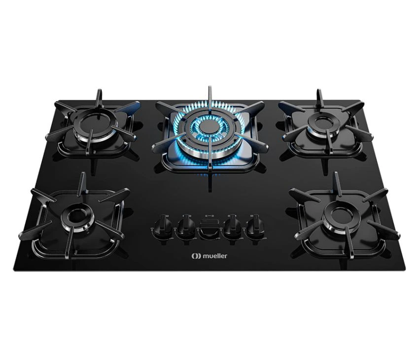 ANAFE MUELLER 5H TRI/LLAM NEGRO COOKTOP, imagen 5