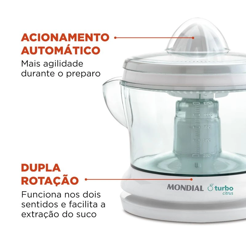 EXPRIMIDOR TURBO CIT. E-01 MONDIAL, imagen 4